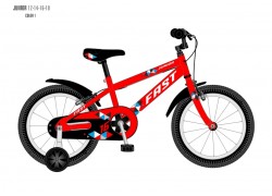 FAST 14" RED